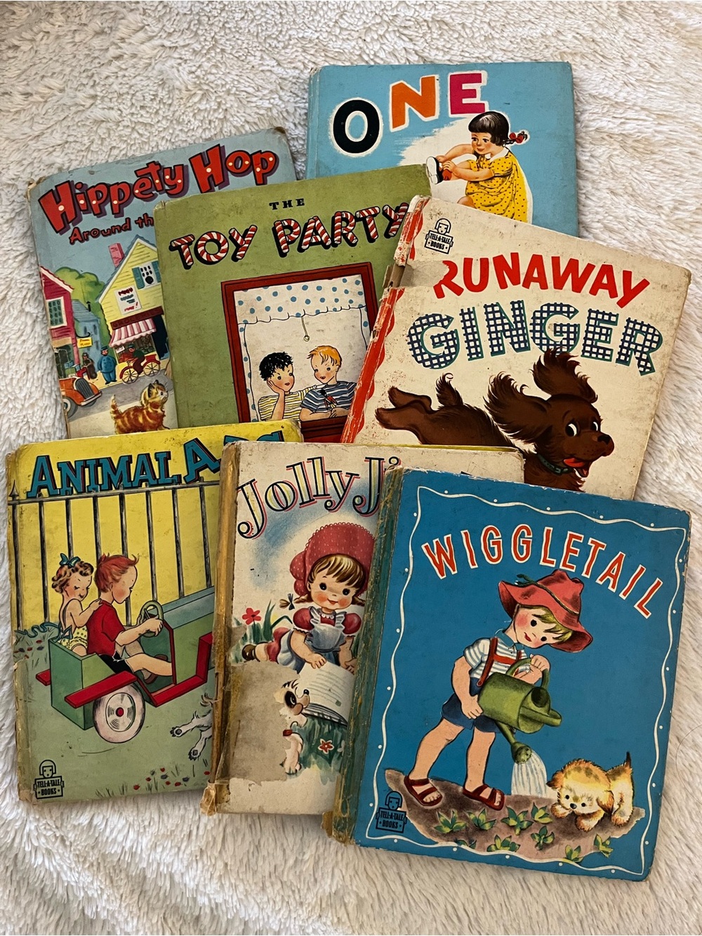 Vintage Lot of Whitman Tell-a-Tale Books 1940’s to 1950’s